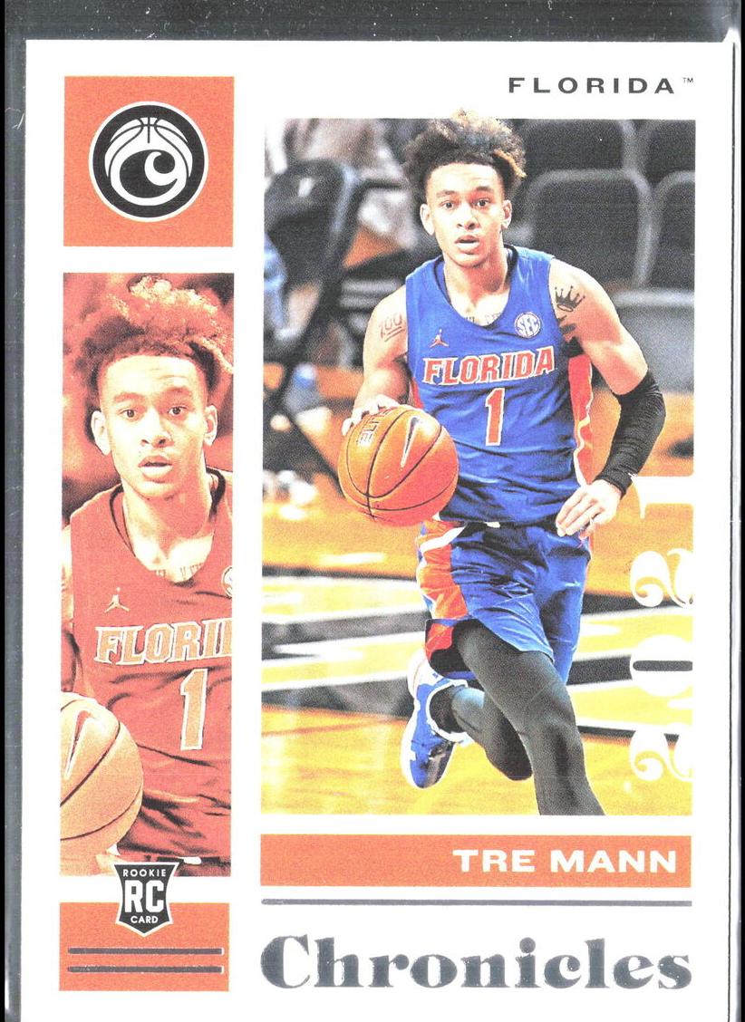 2021 Panini Chronicles Draft Picks Tre Mann #21 card