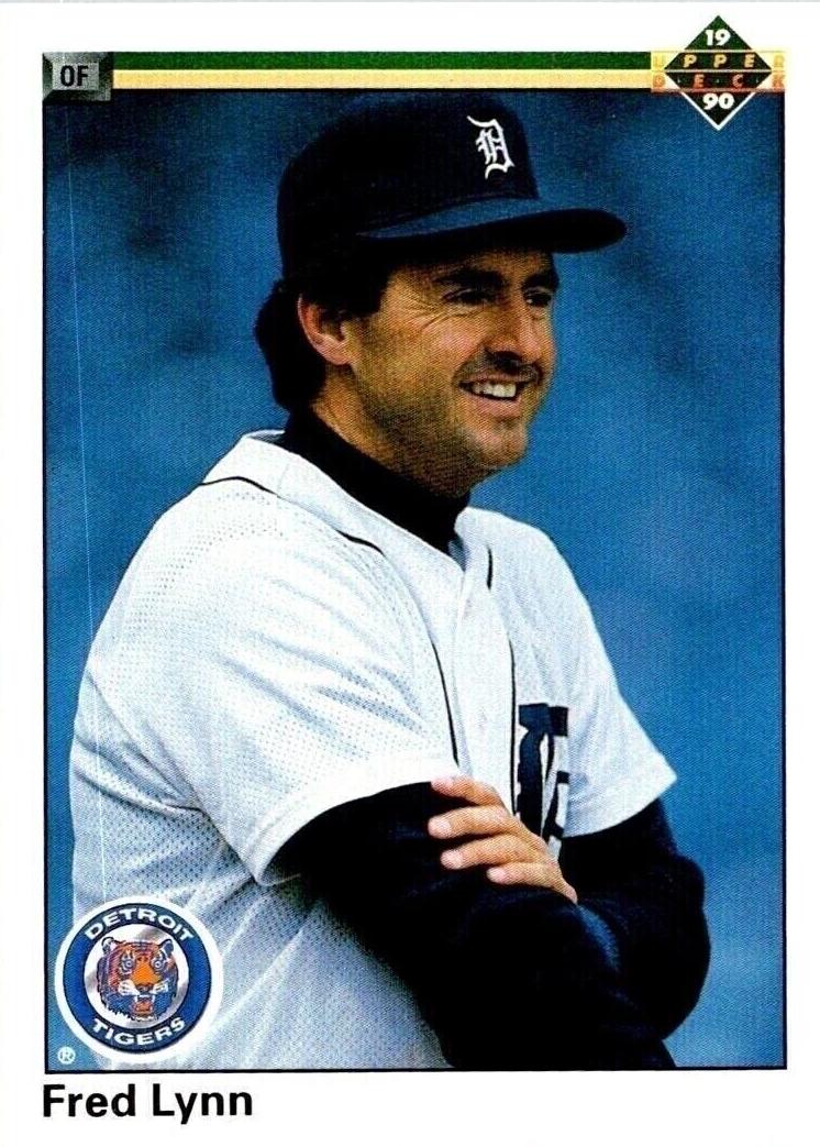 1990 Upper Deck Fred Lynn #247 card