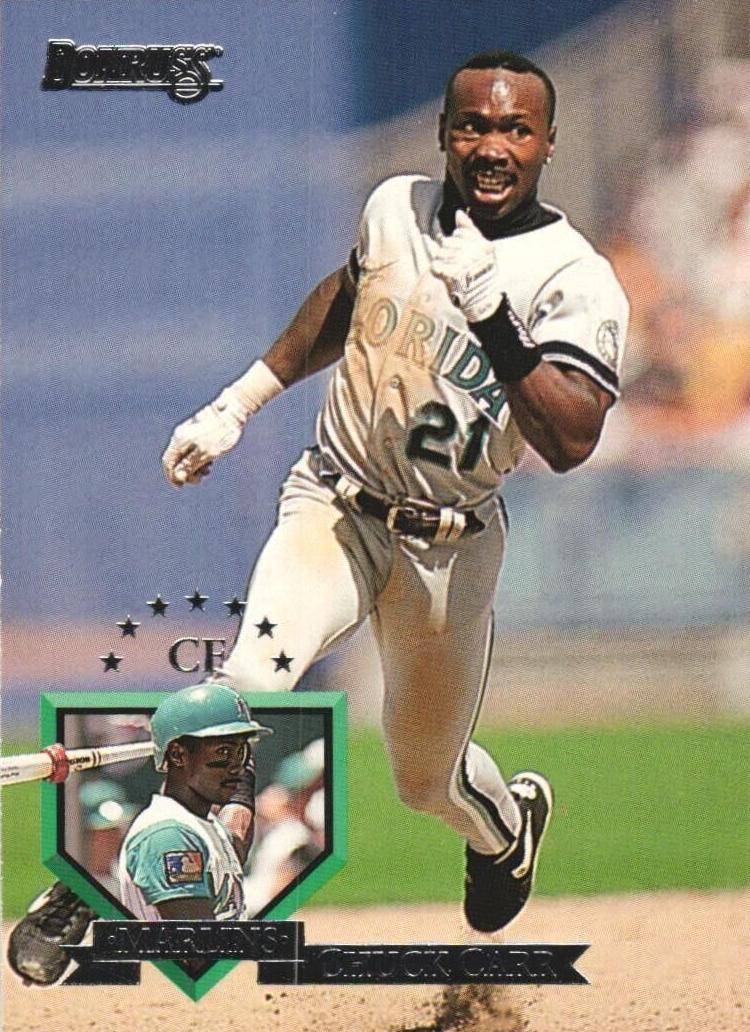 1995 Donruss Chuck Carr #192 card