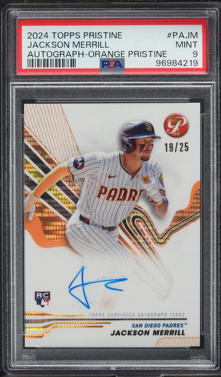 2024 Topps Pristine Baseball Orange Pristine Jackson Merrill #PA-JM