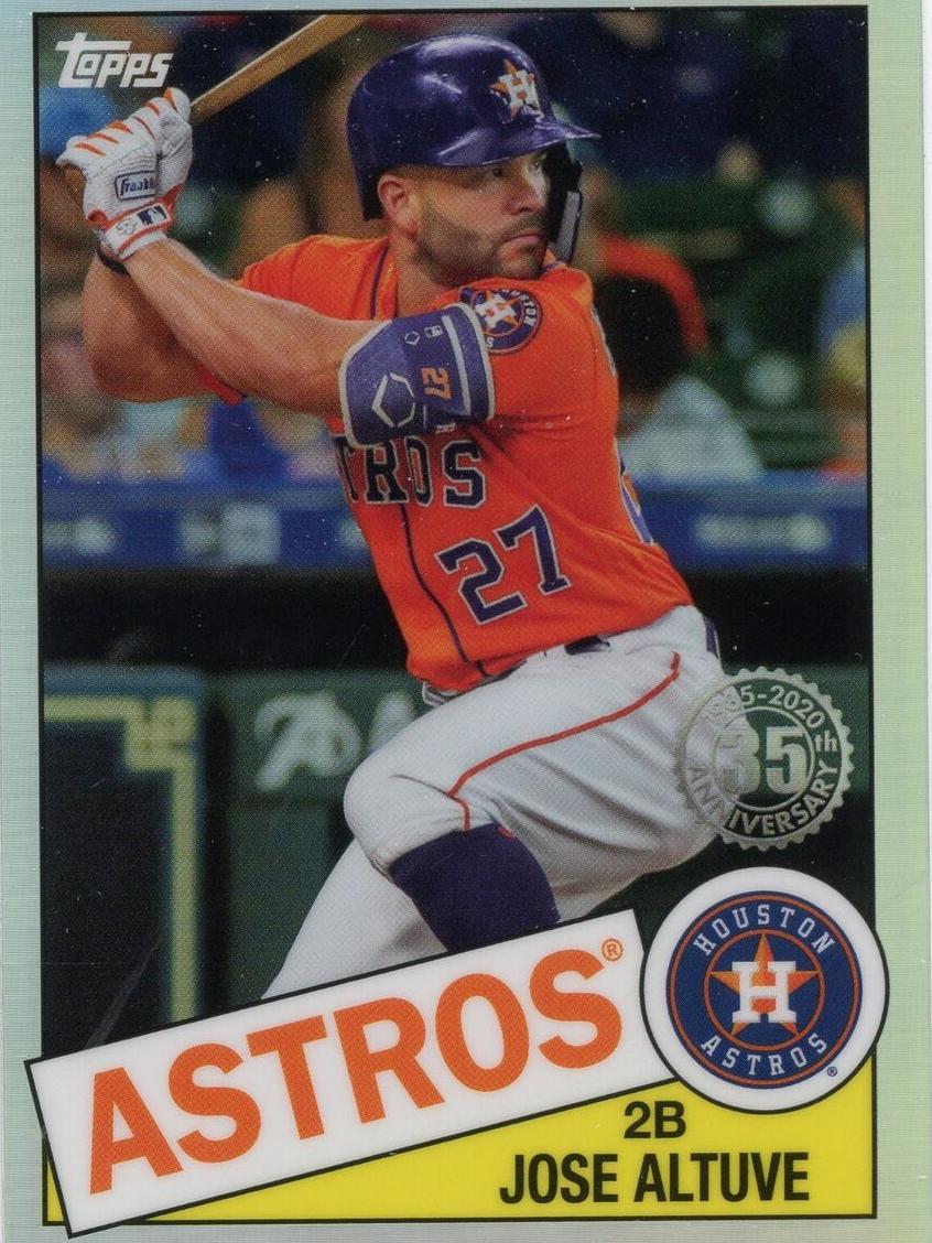 2020 Jose Altuve [Orange Refractor] #85TC-19