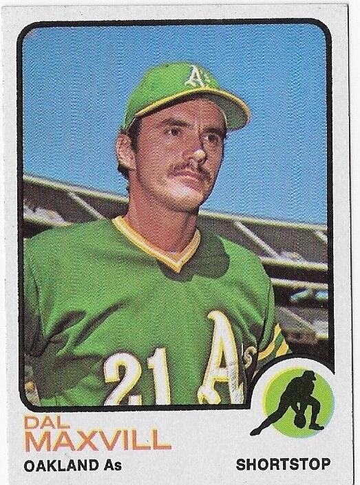 1973 Topps Dal Maxvill #483 card