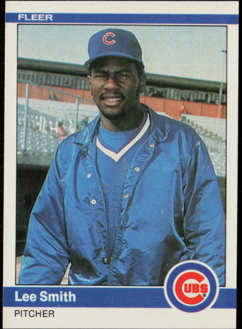 1984 Fleer Lee Smith #505 card