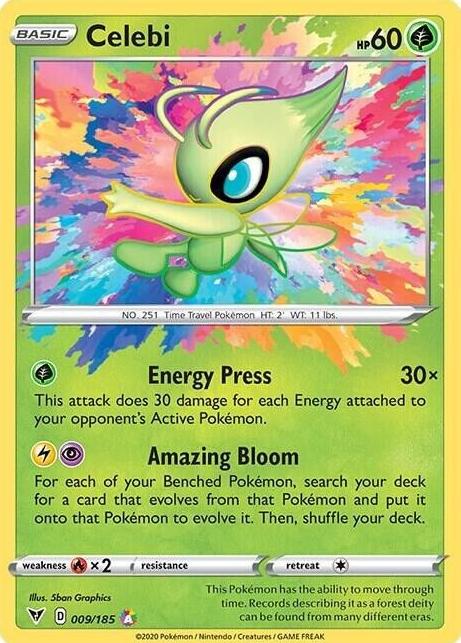 Celebi 2020 Pokemon Vivid Voltage