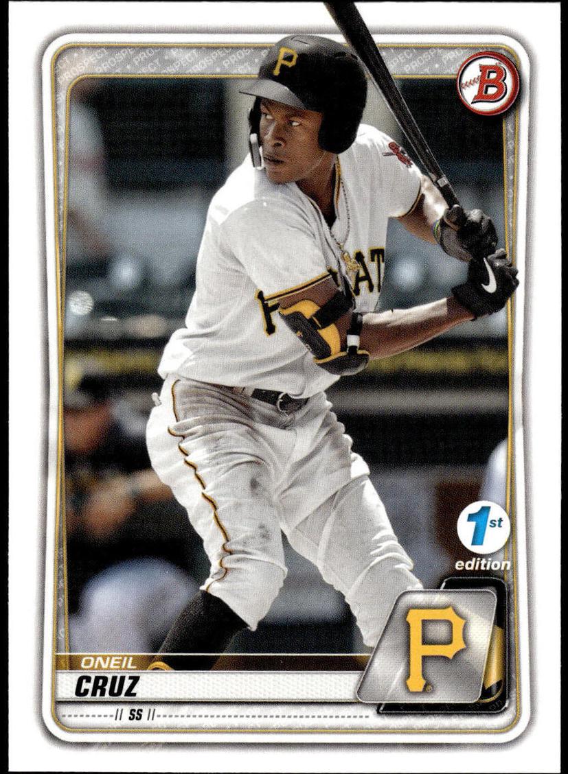 2020 Oneil Cruz [Orange Foil] #BFE-111