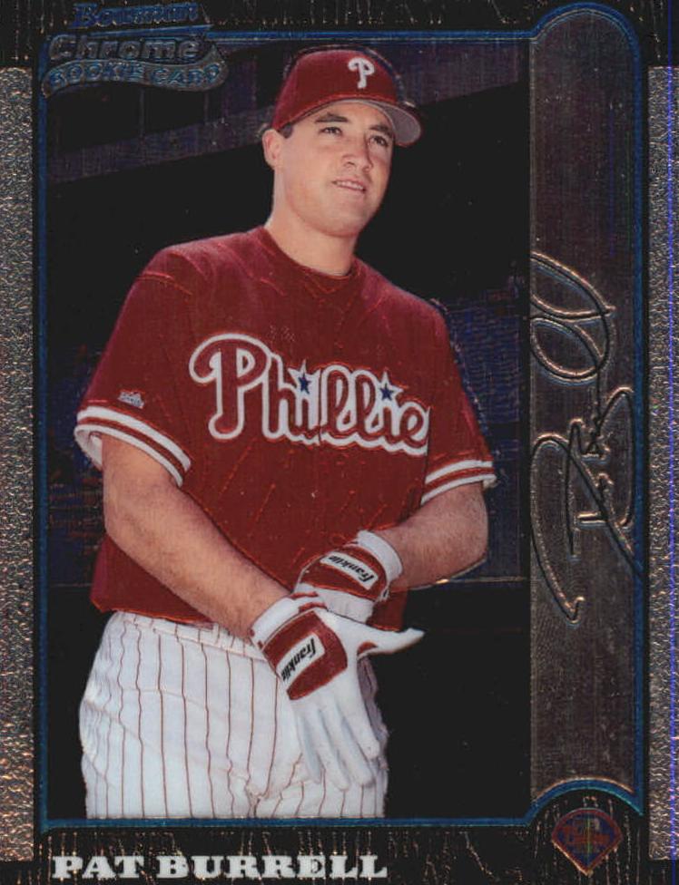 1999 Bowman Chrome Pat Burrell #175 card