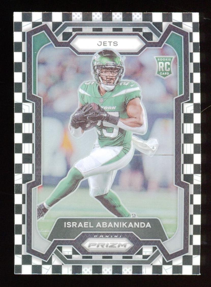 Israel Abanikanda 2023 Prizm Football card
