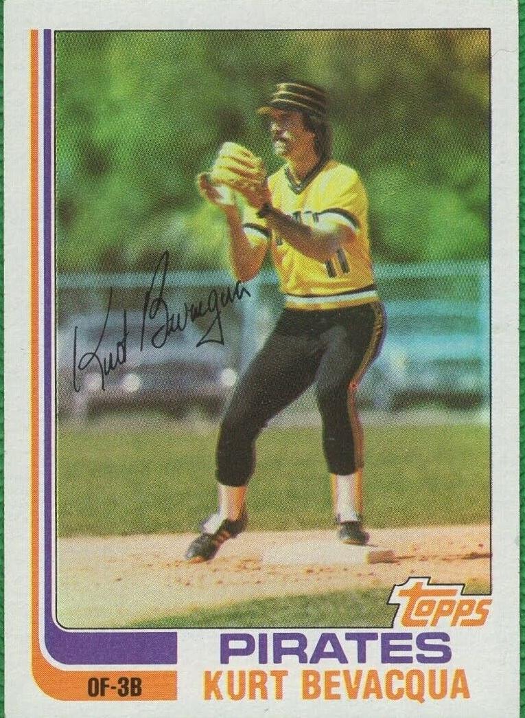 1982 Topps Kurt Bevacqua #267 card