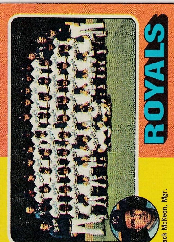 1975 Royals Team #72