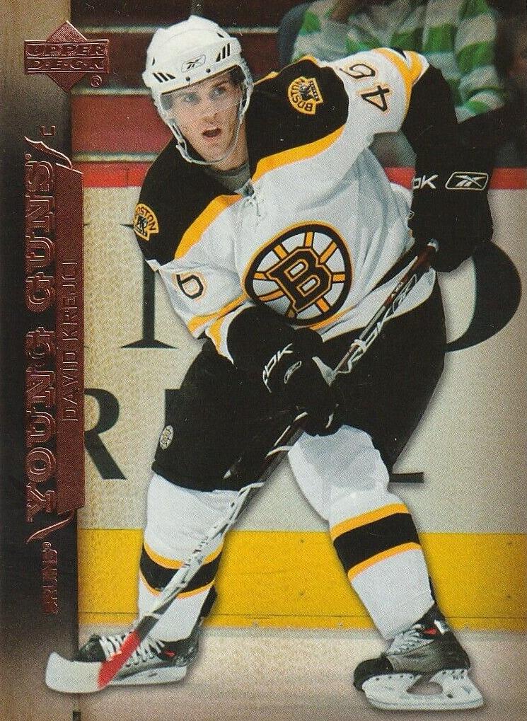 2007 Upper Deck David Krejci #208 card