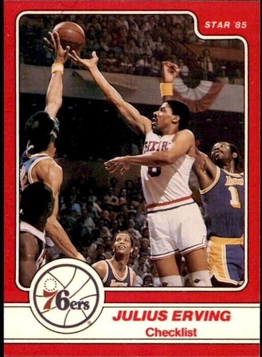 1984 Julius Erving [Checklist] #1