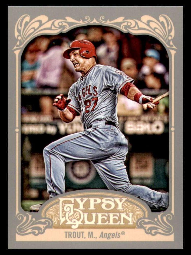 2012 Mike Trout [Mini Gypsy Queen Back] #195
