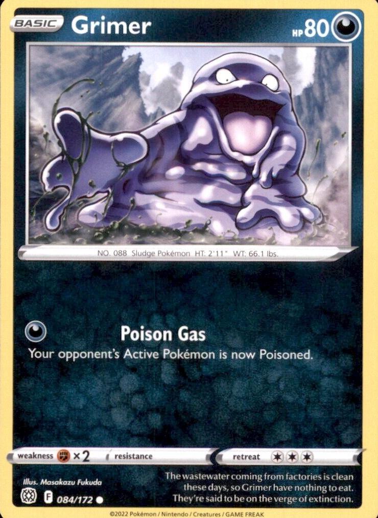Grimer 2022 Pokemon Brilliant Stars
