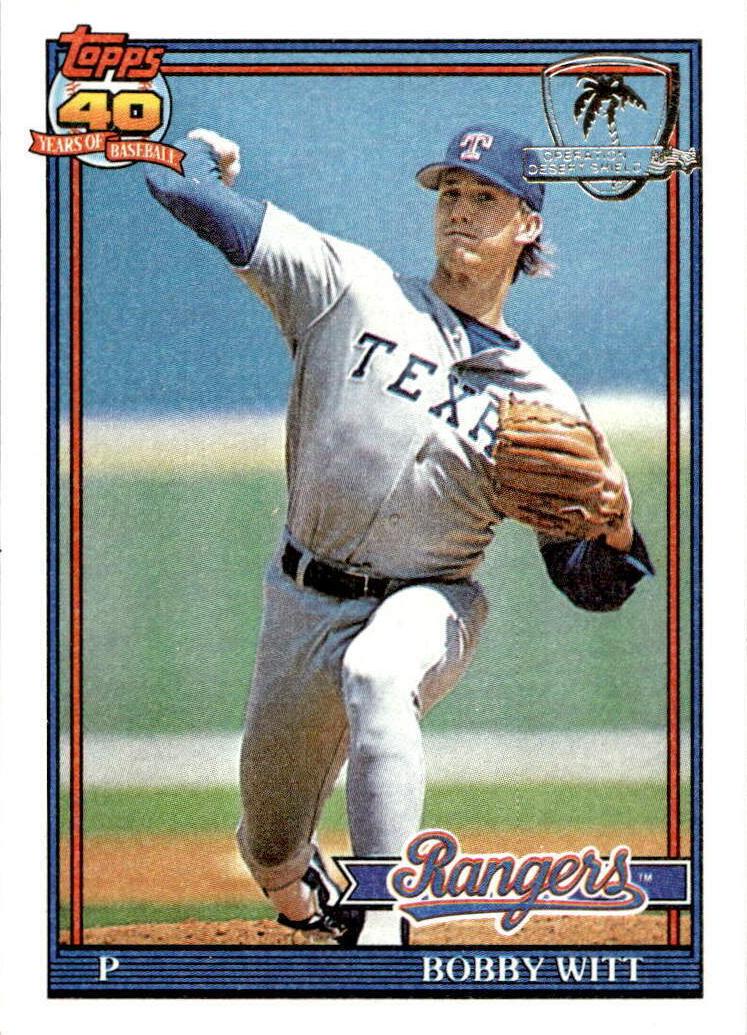 1991 Bobby Witt #27