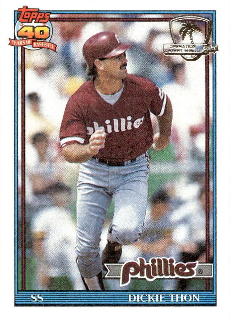 1991 Dickie Thon #439
