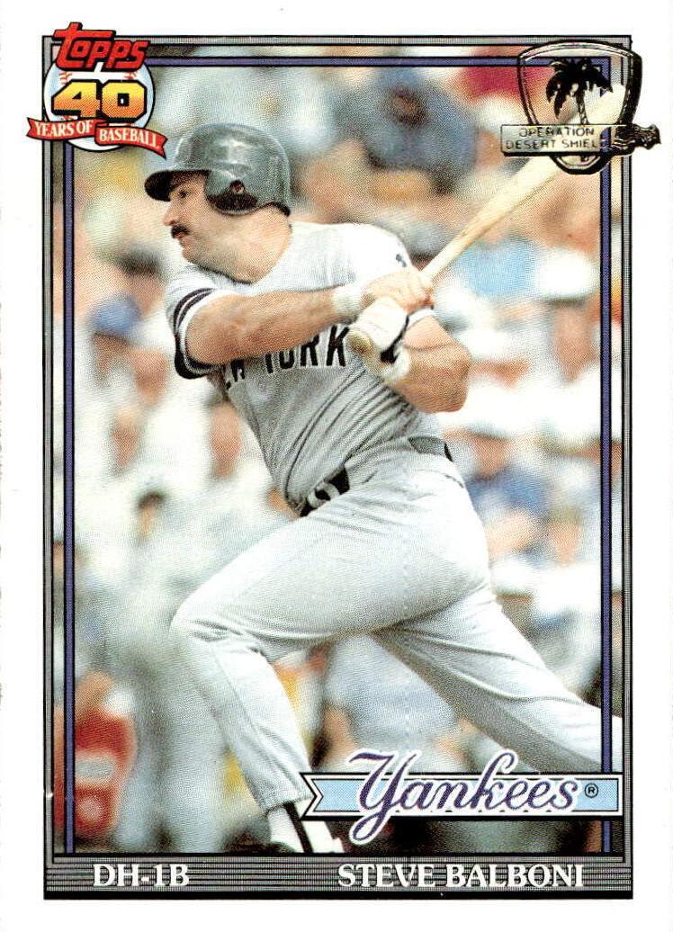 1991 Steve Balboni #511