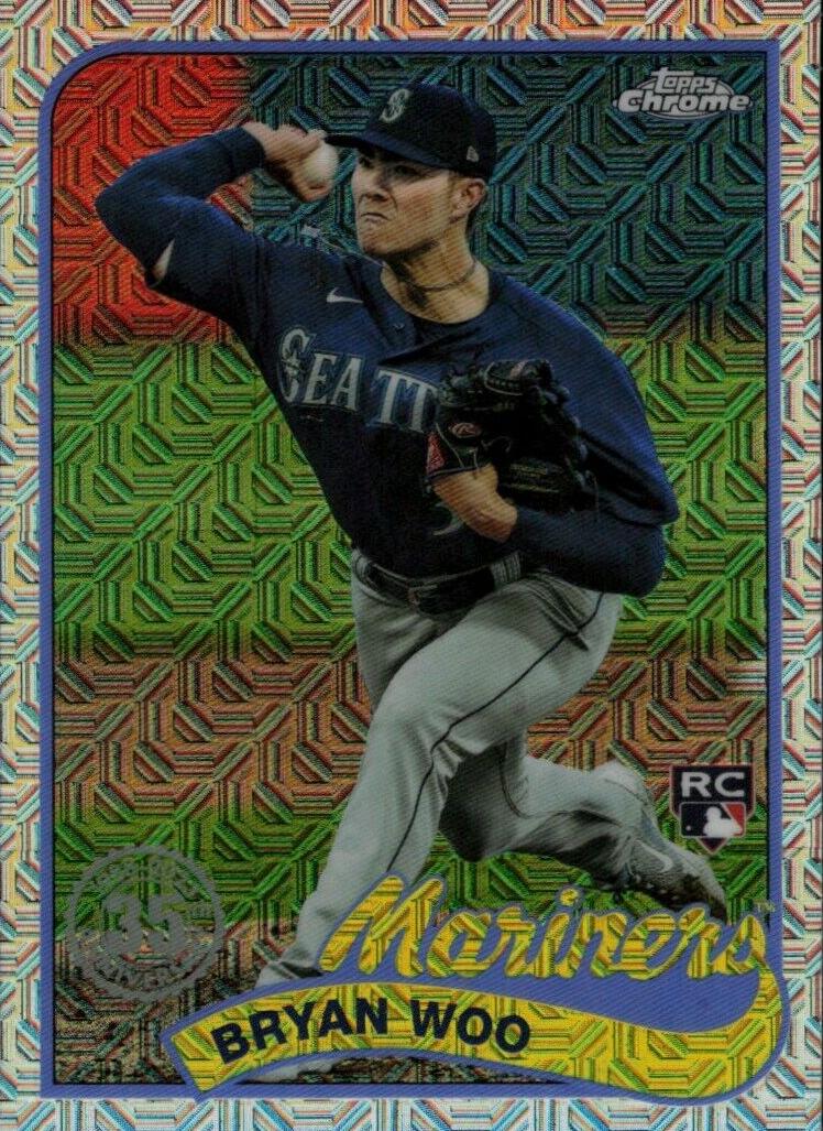 2024 Topps Bryan Woo [Red] #T89C-95 card