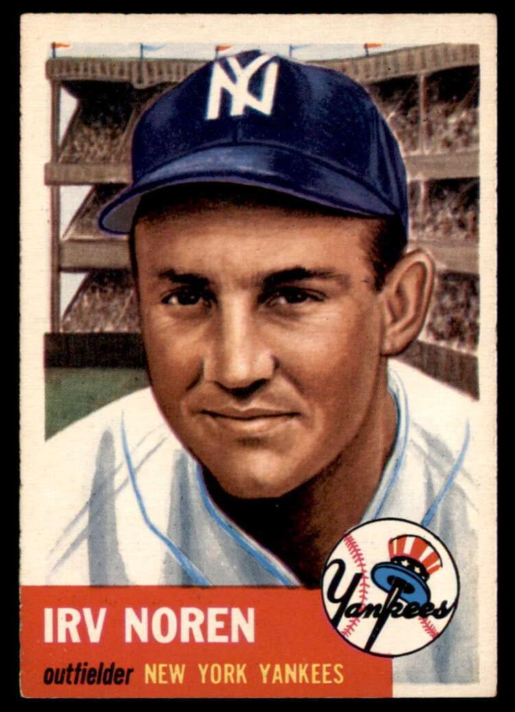 1953 Topps Irv Noren #35 card