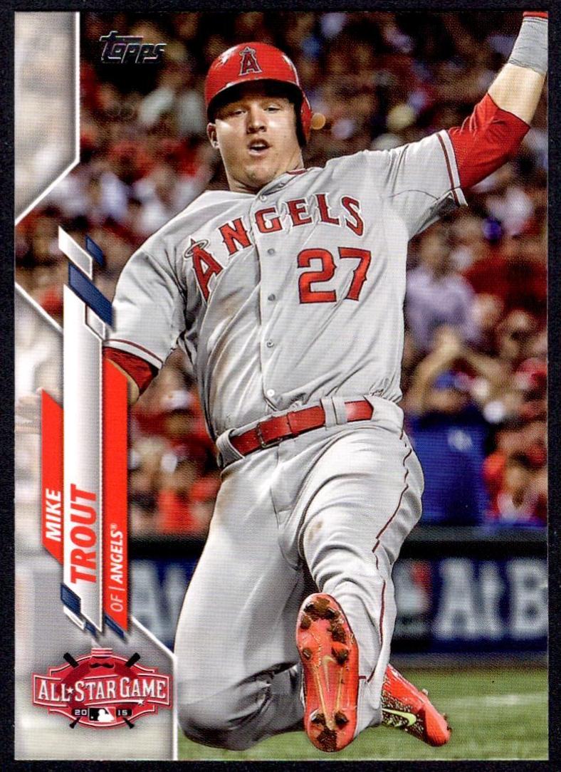 2020 Topps Update Mike Trout #U-4 card