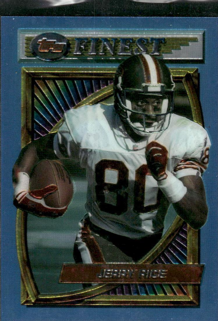 1994 Topps Finest Jerry Rice #12 card
