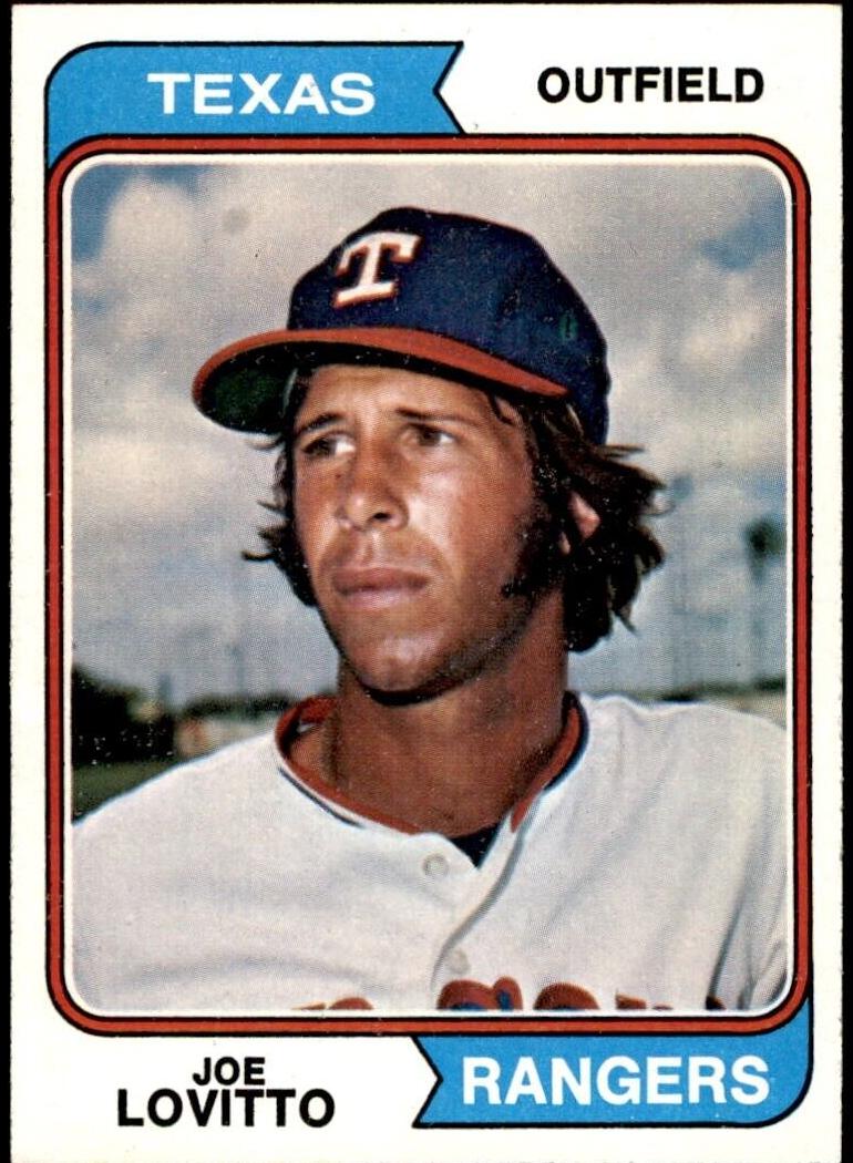 1974 Topps Joe Lovitto #639 card