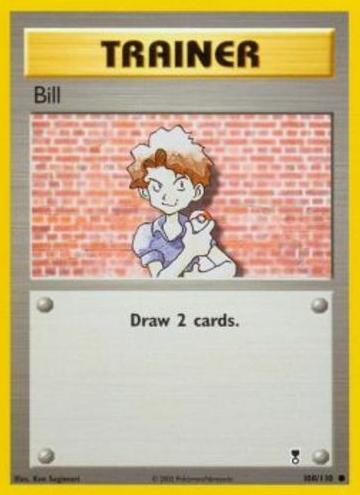 Bill 2002 Pokemon Legendary Collection