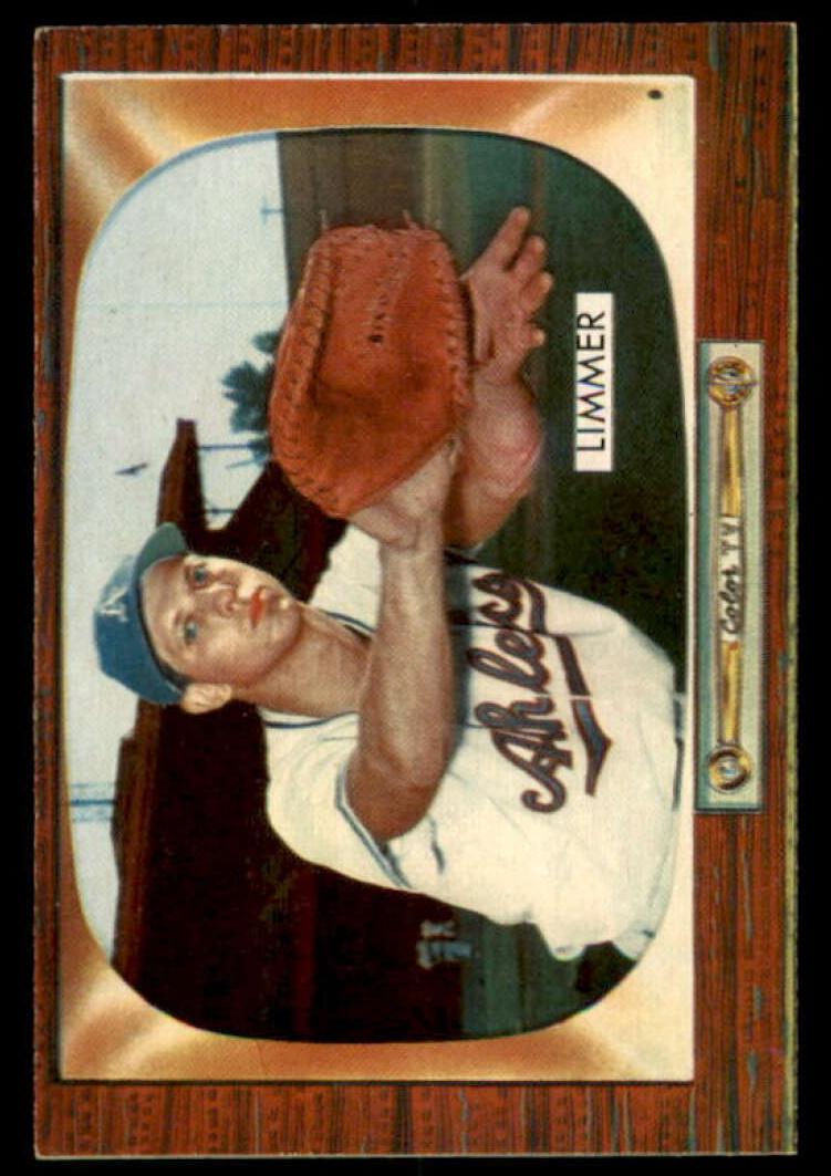 1955 Bowman Lou Limmer #80 card