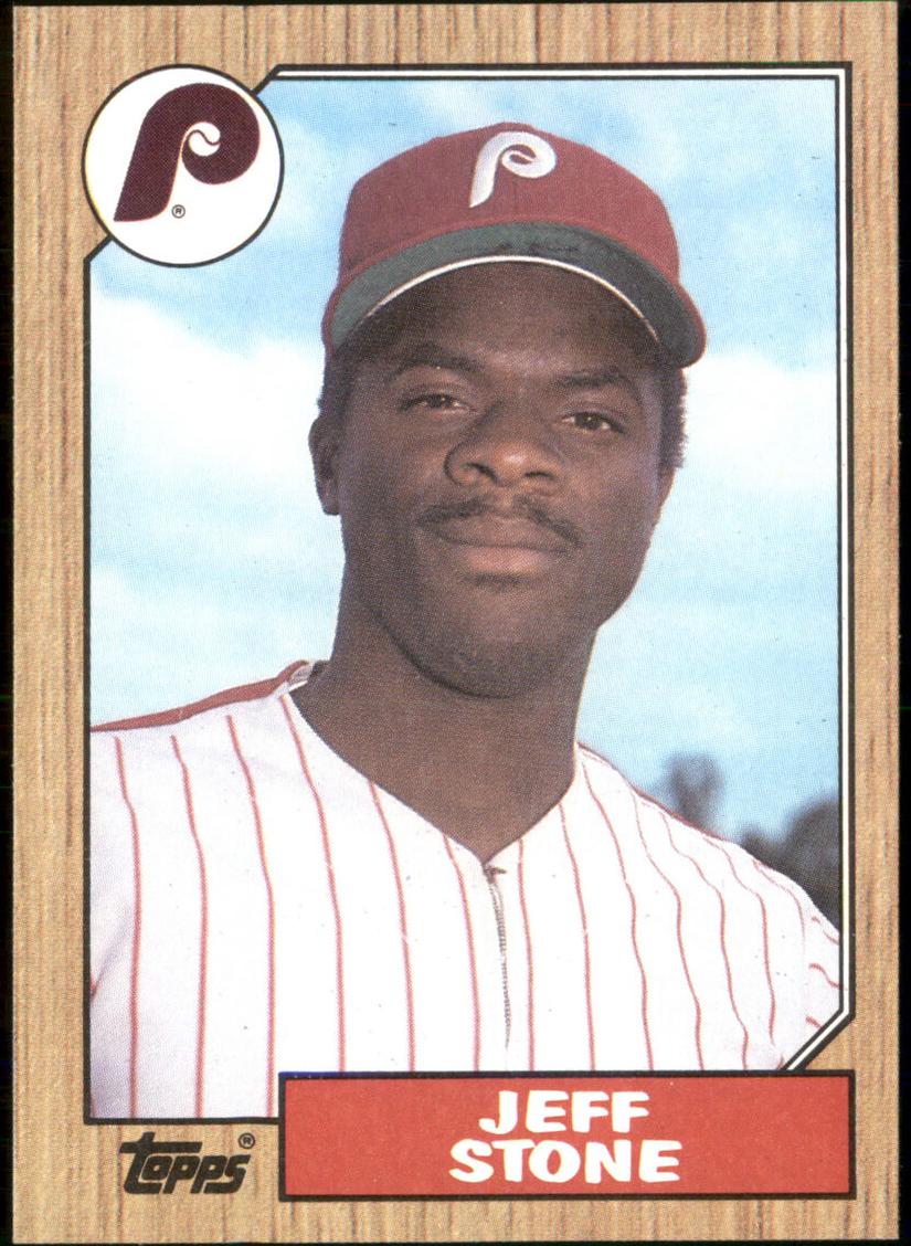 1987 Topps Jeff Stone #532 card