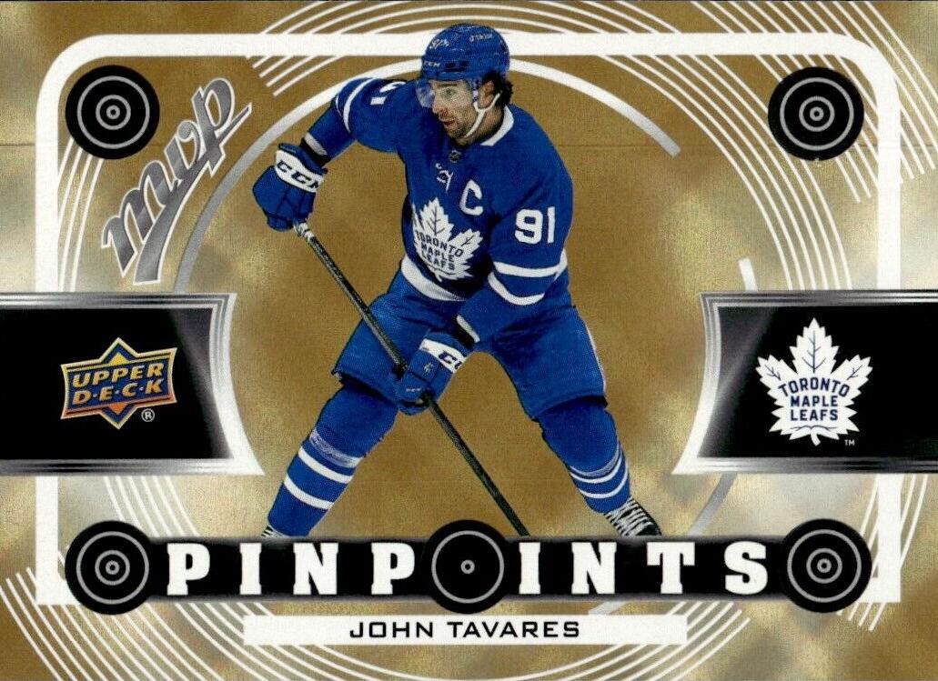 2022 Upper Deck MVP John Tavares [Gold] #PP-24 card