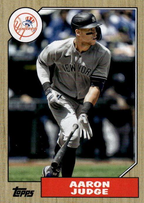 2022 Topps Archives Aaron Judge [Blue Foil] #250 card