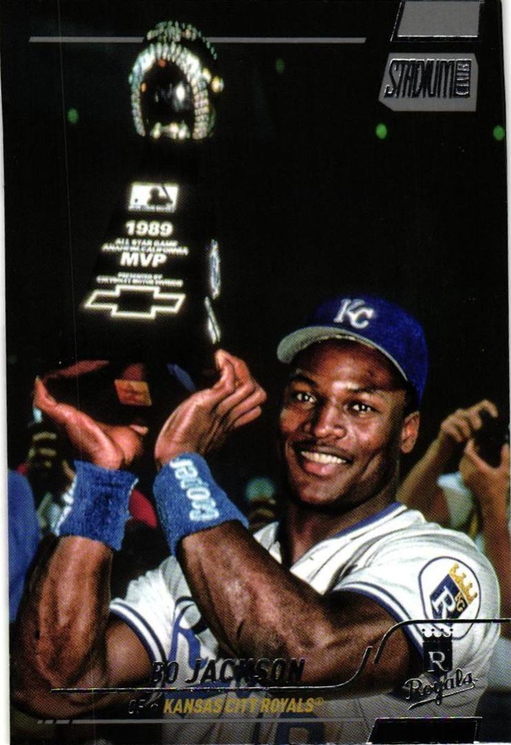 2022 Stadium Club Chrome Bo Jackson #95 card