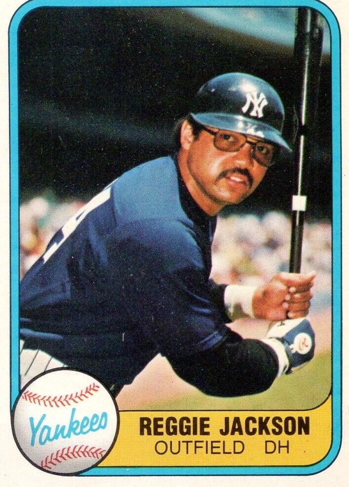 1981 Reggie Jackson #79