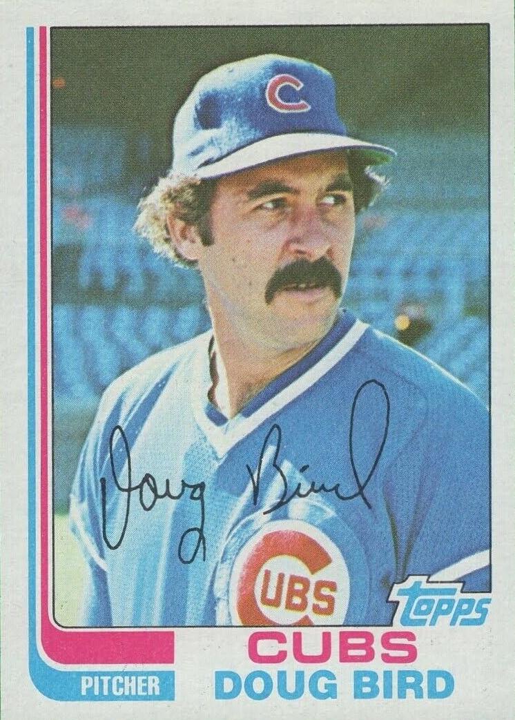 1982 Topps Doug Bird #273 card