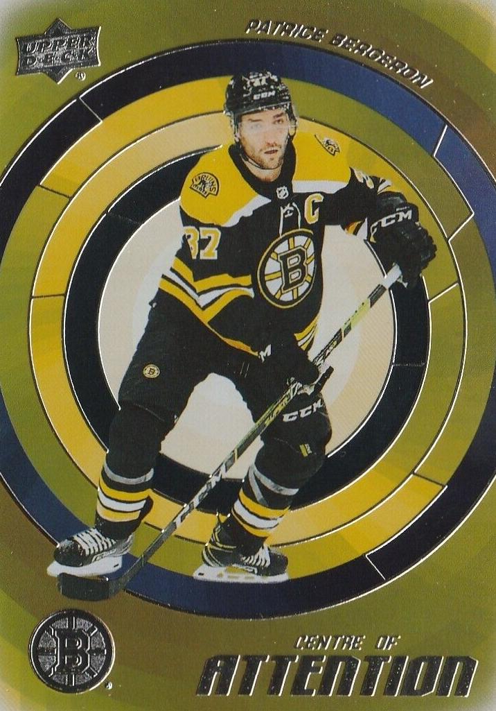 2022 Upper Deck Patrice Bergeron #CA-18 card
