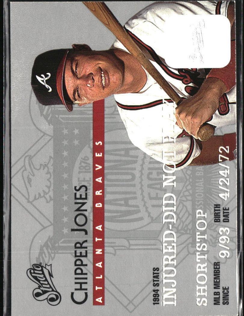 1995 Chipper Jones #160