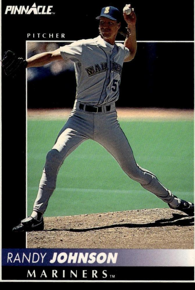 1992 Pinnacle Randy Johnson #379 card