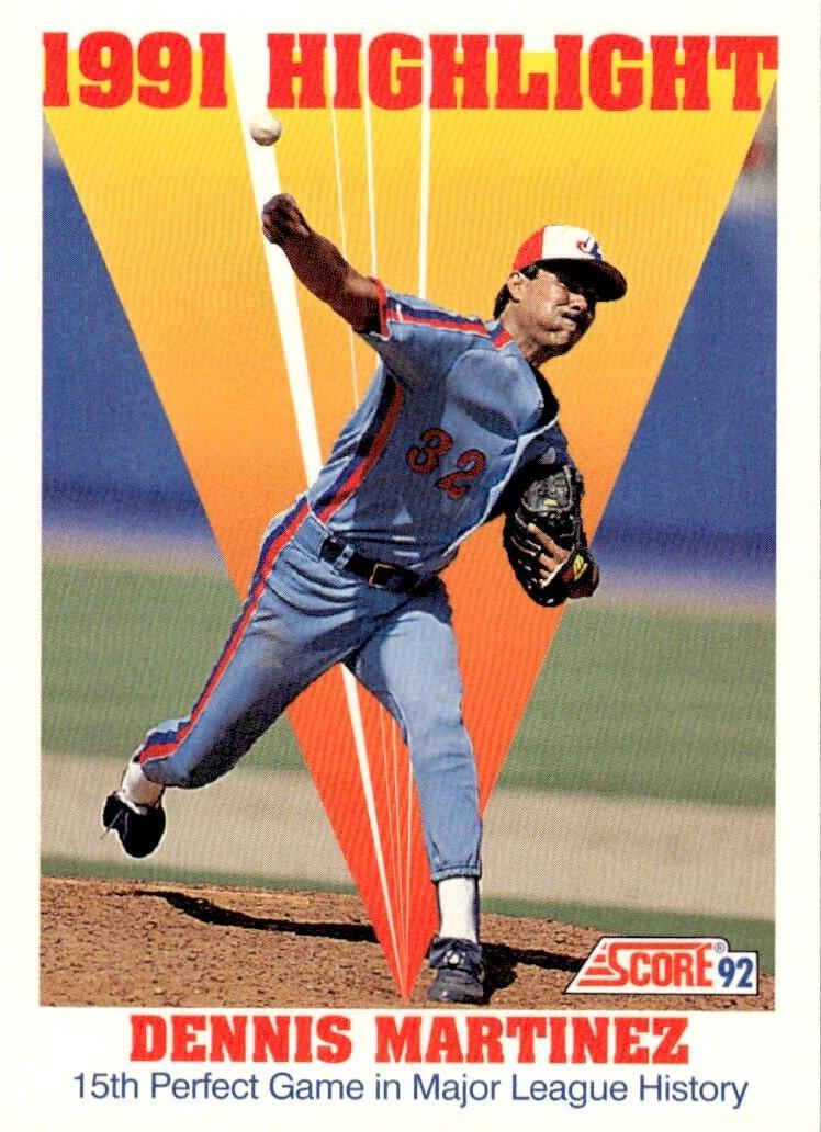 1992 Dennis Martinez #783
