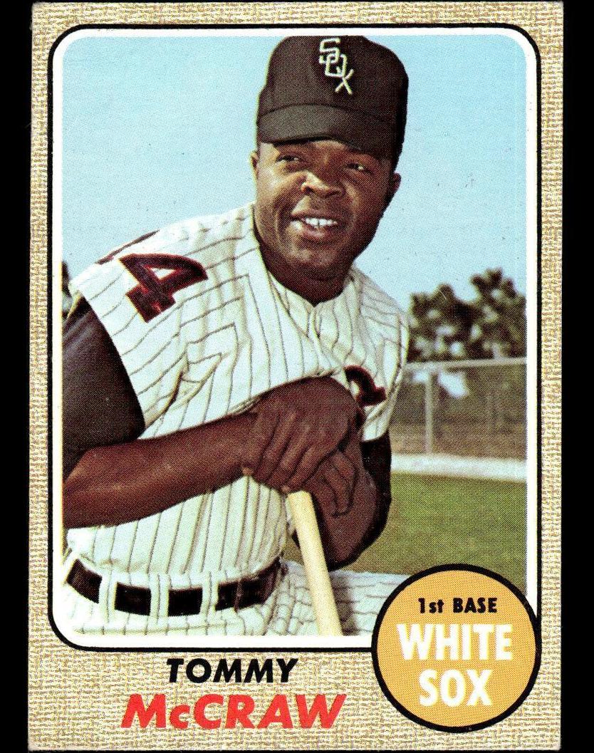 1968 Topps Tommy McCraw #413 card