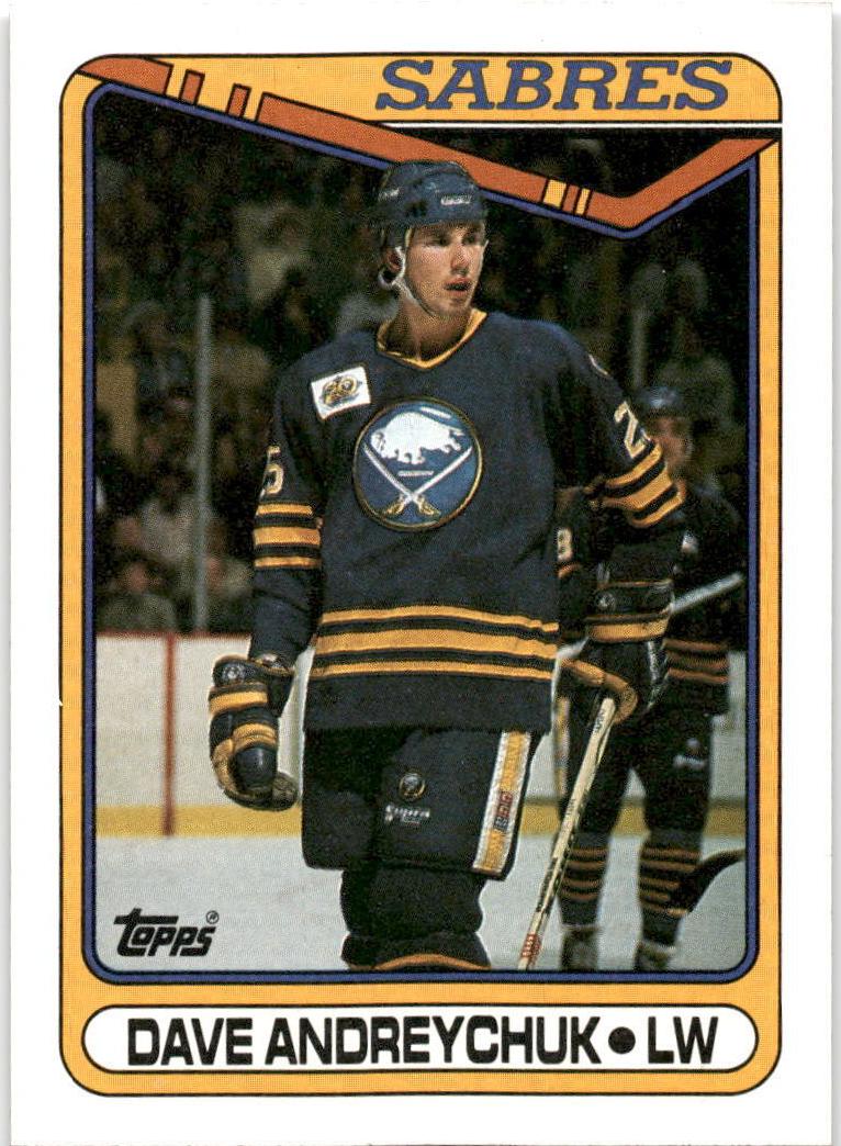 1990 Topps Dave Andreychuk #169 card