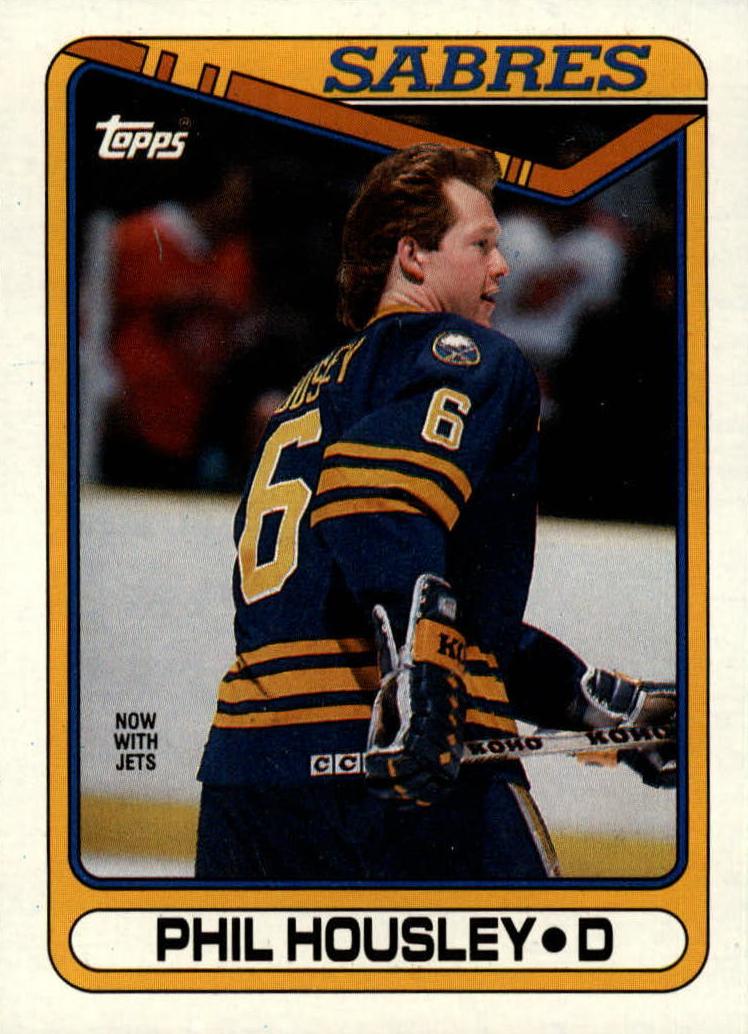 1990 Topps Phil Housley #89 card