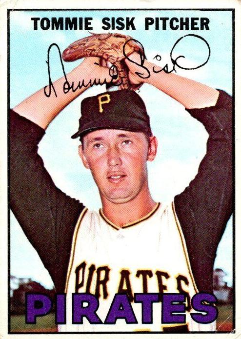 1967 Topps Tommie Sisk #84 card