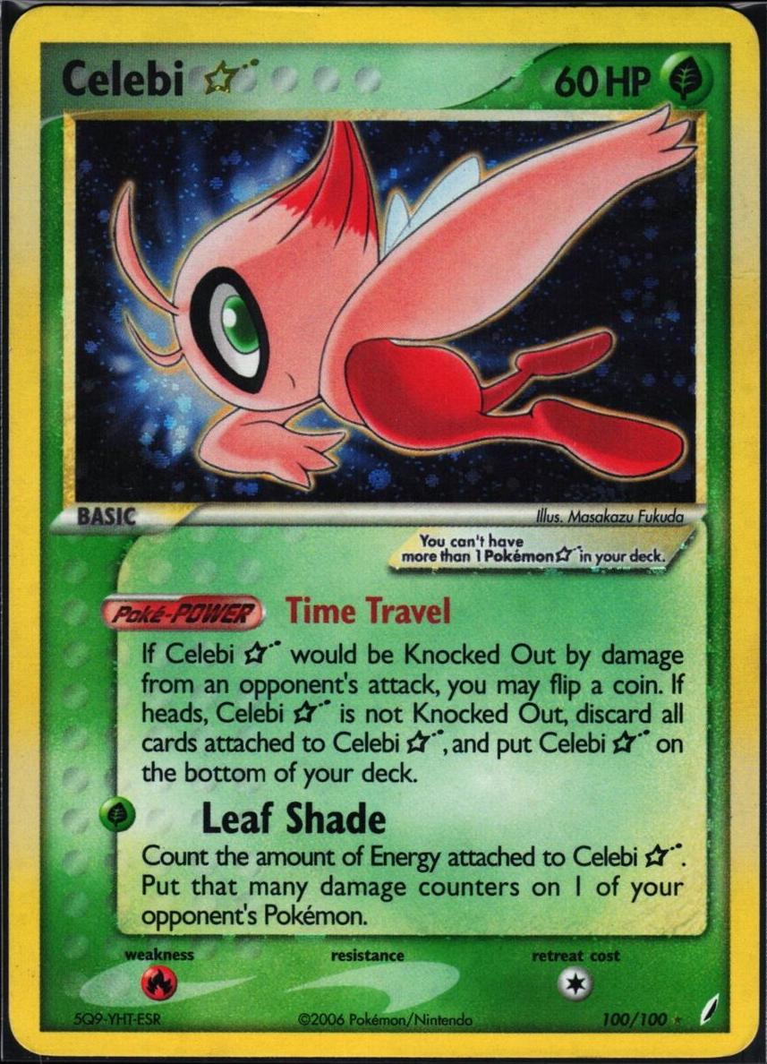 2006 Pokemon Holo #100 2oo6pokemongold Star front