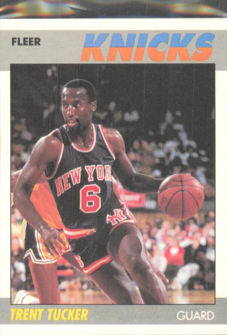 Trent Tucker 1987 Fleer Basketball