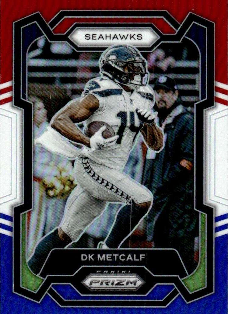 DK Metcalf 2023 Prizm Football card
