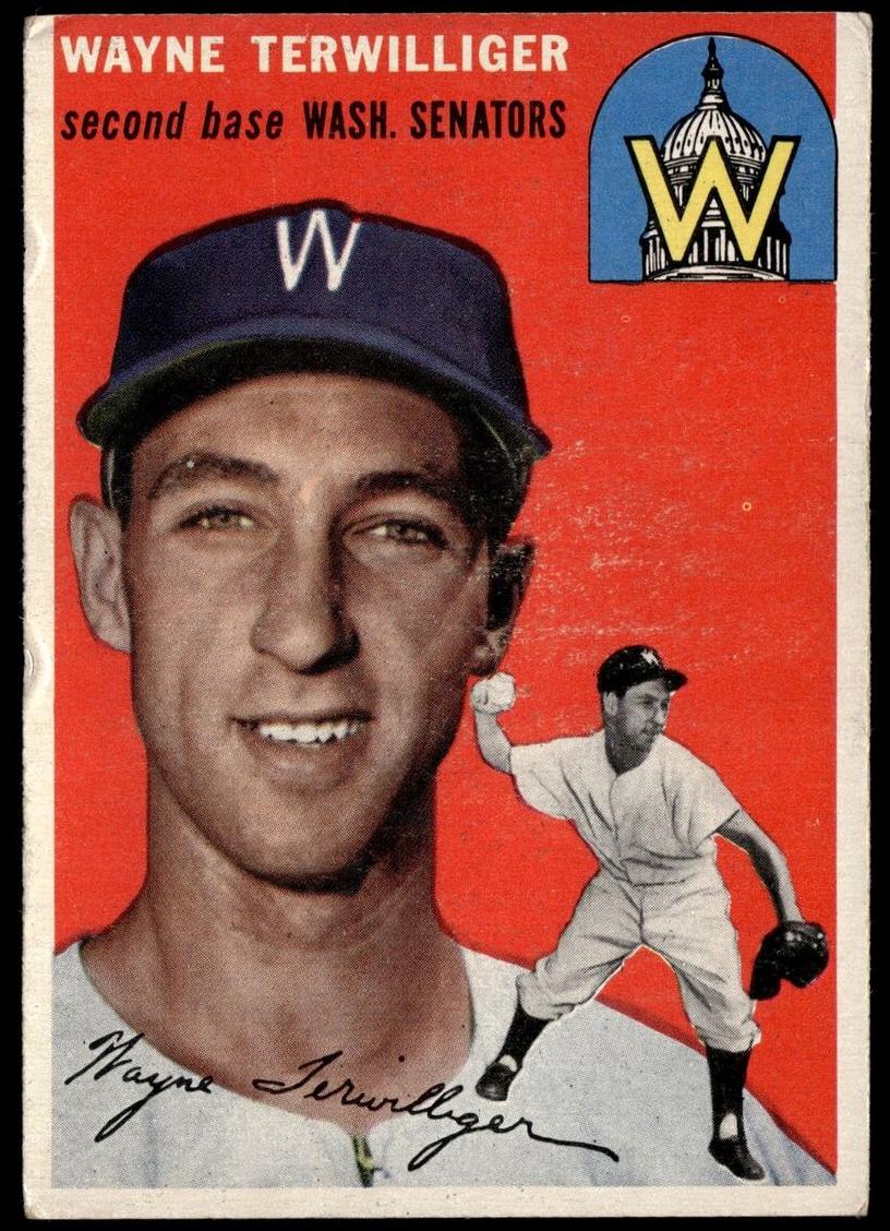 1954 Topps Wayne Terwilliger #73 card