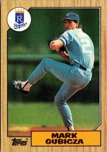 1987 Topps Mark Gubicza #326 card