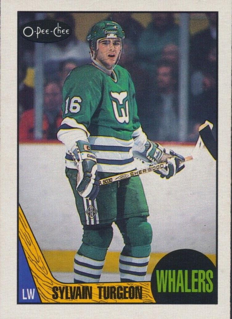 1987 O-Pee-Chee Sylvain Turgeon #70 card
