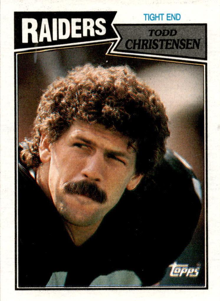 1987 Todd Christensen #218