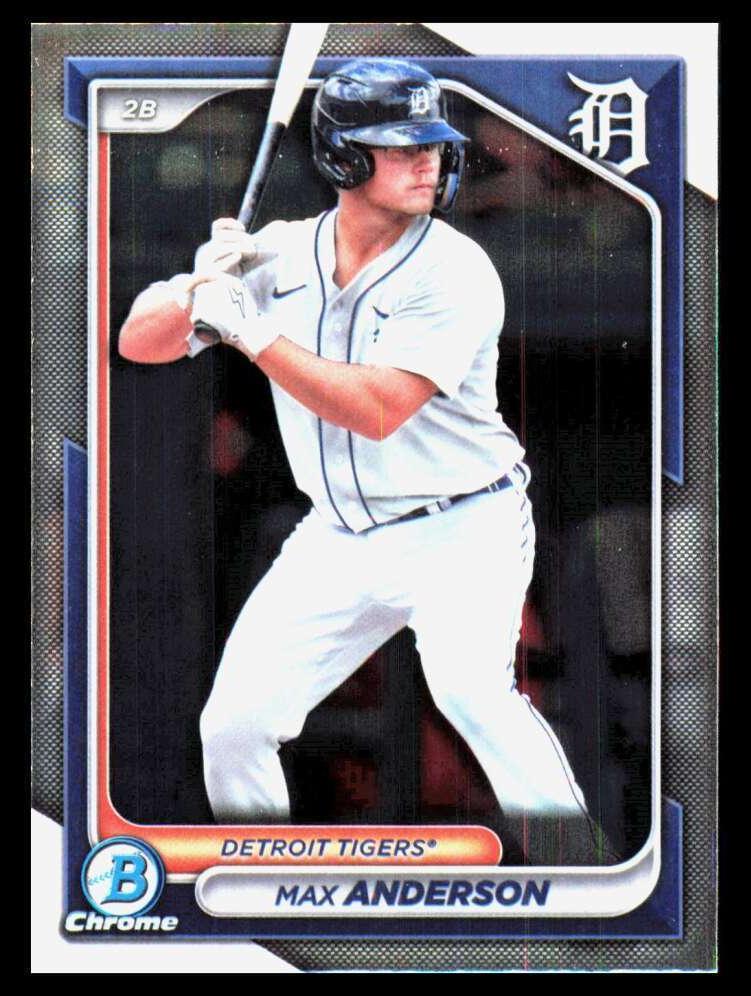 Max Anderson 2024 Bowman Chrome Prospects card