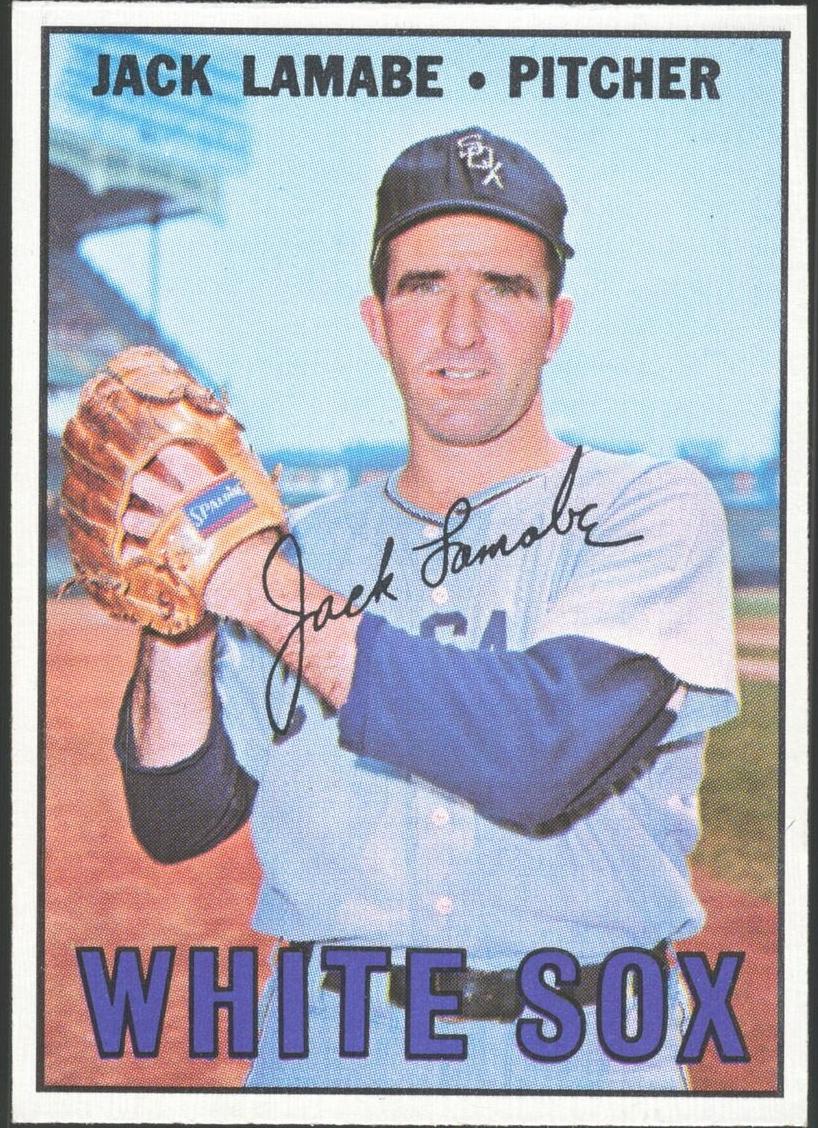 1967 Topps Jack Lamabe #208 card
